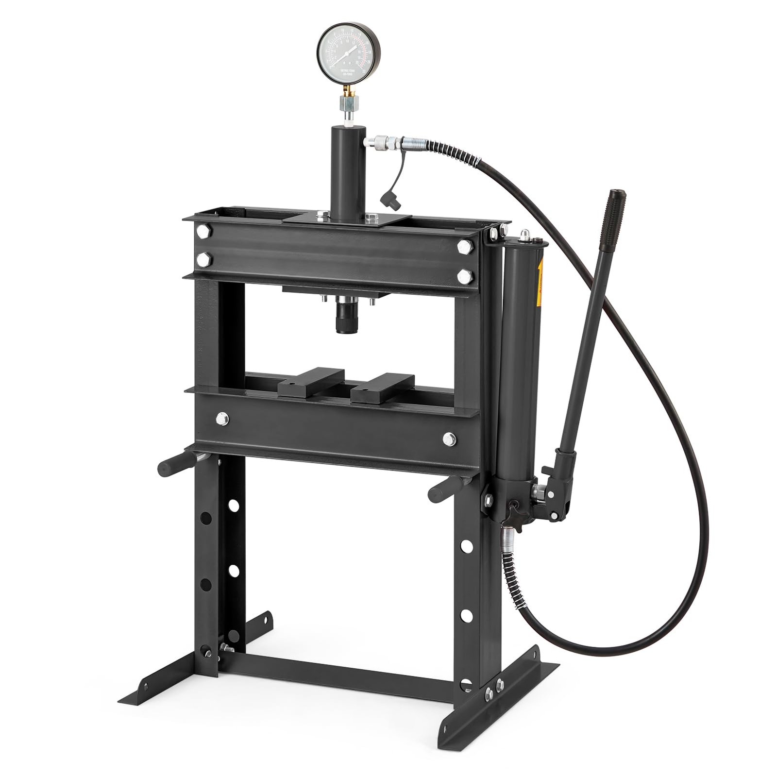 ✨Hydraulic Press 10Ton,Heavy Duty h-Frame Garage Hydraulic Shop Press,Worktable