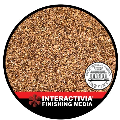 4 lbs or 1.8 kg Ground Walnut Shell Media 18-40 Grit - Fine Walnut Shells for