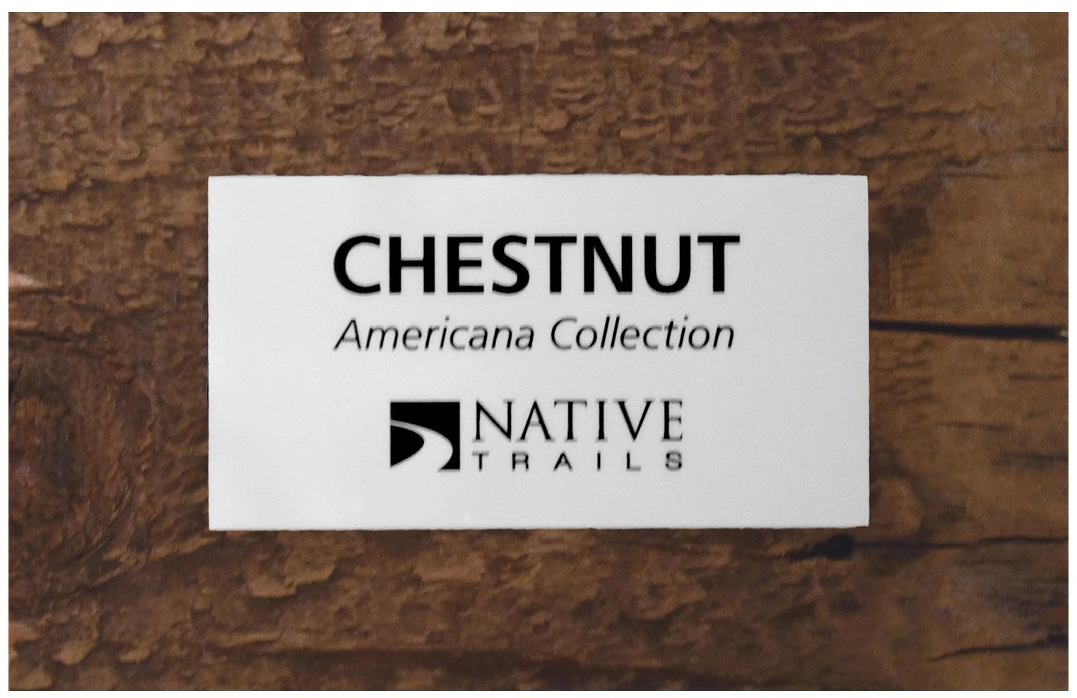 Native Trails DS80 Americana Finish Sample - Chestnut