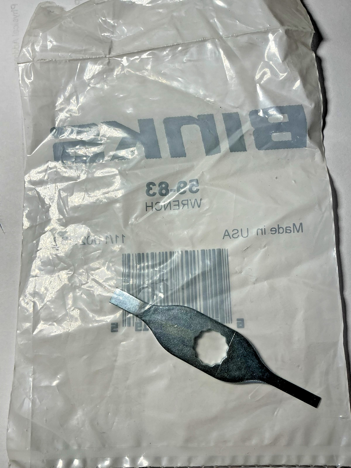 BINKS New Old Stock 59-83 Wrench