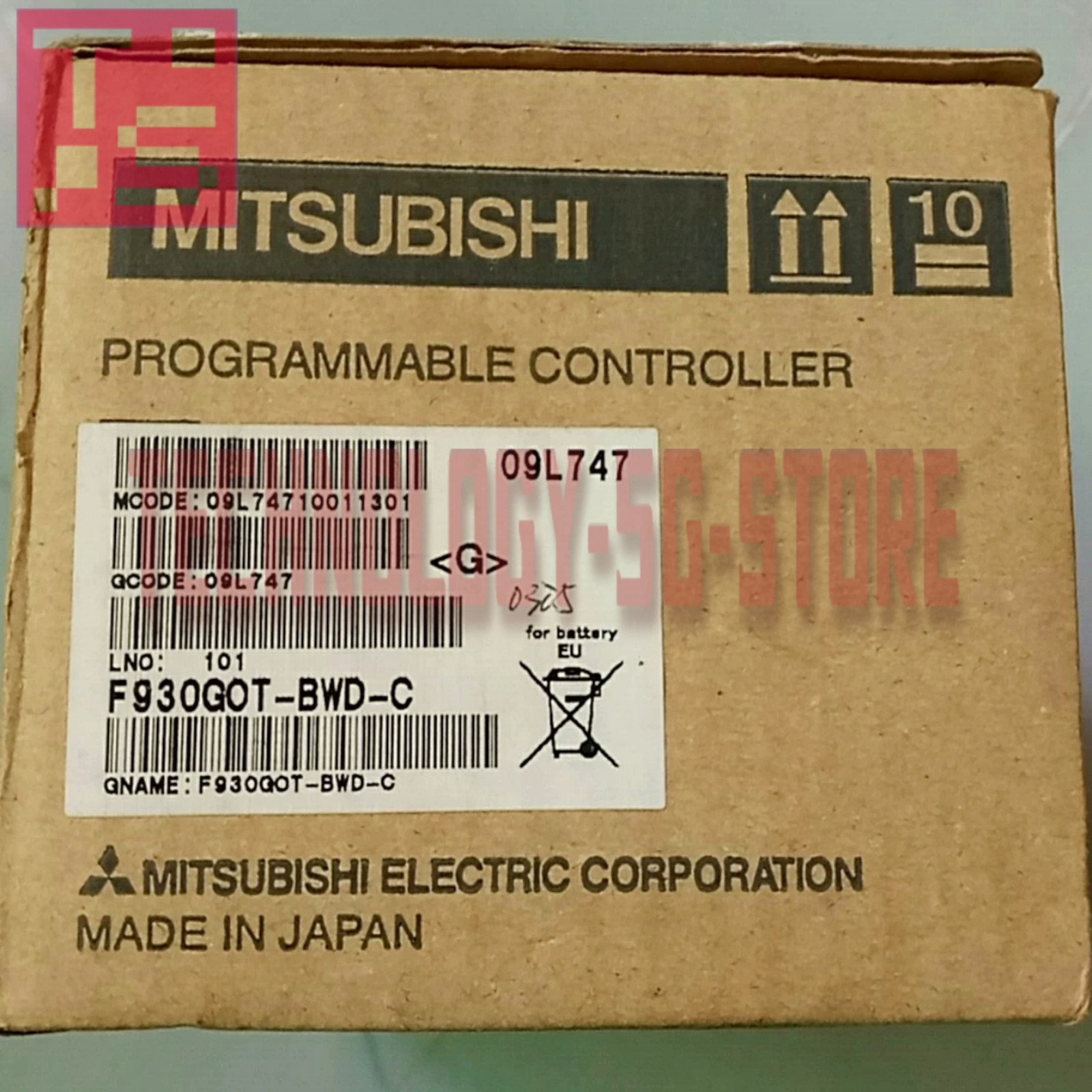 Mitsubishi F930GOT-BWD-C HMI Touch Panel F930GOTBWDC#1pcs New In Box