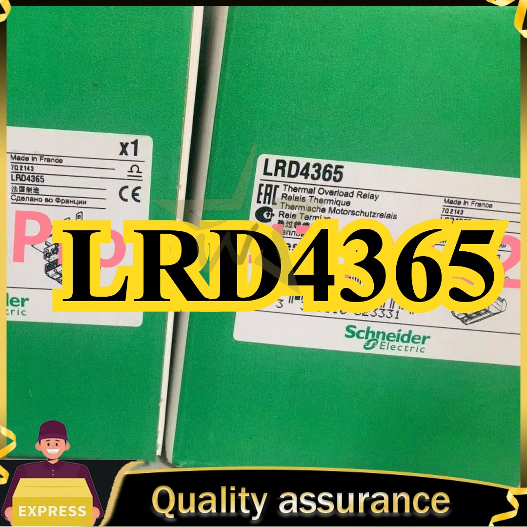 LRD4365 1PCS New Schneider Thermal Overload Relay LRD4365 80-104A Fast deliver