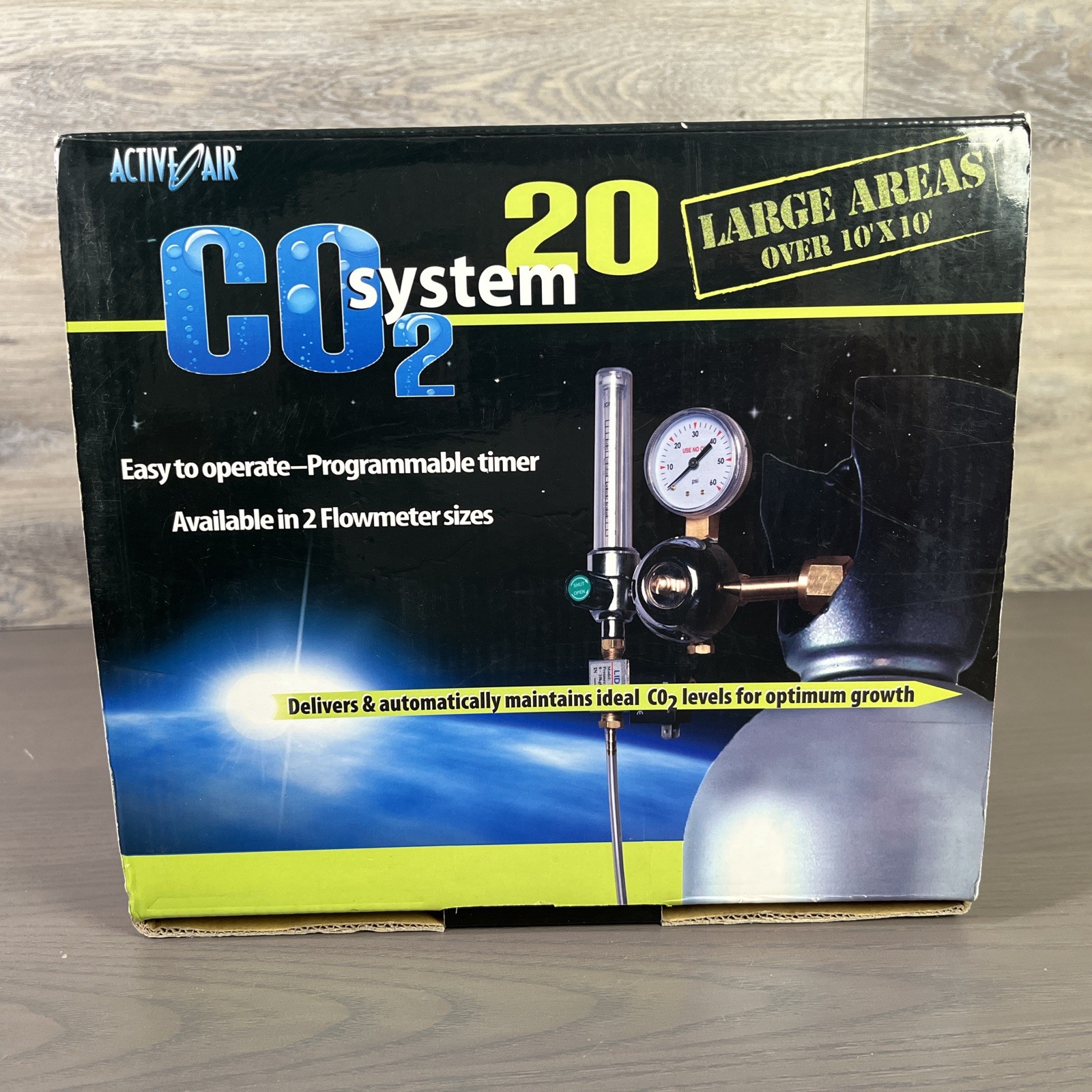 Active Air CO2 System 20 For Large Areas Timer Included NIOB