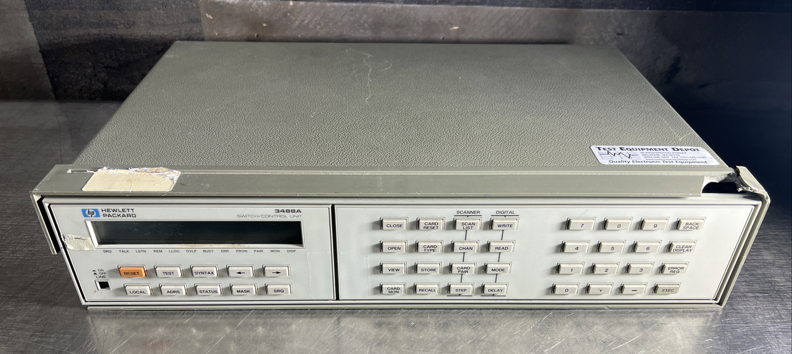 HP 3488A Switch Control System Main Frame