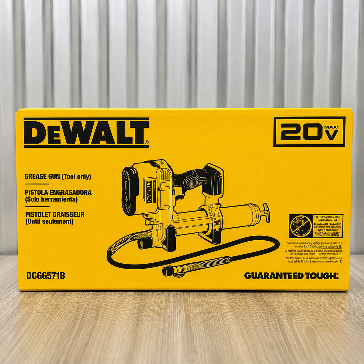 DEWALT DCGG571B Grease Gun 20V MAX Li-Ion 10,000 PSI Variable Speed - TOOL ONLY