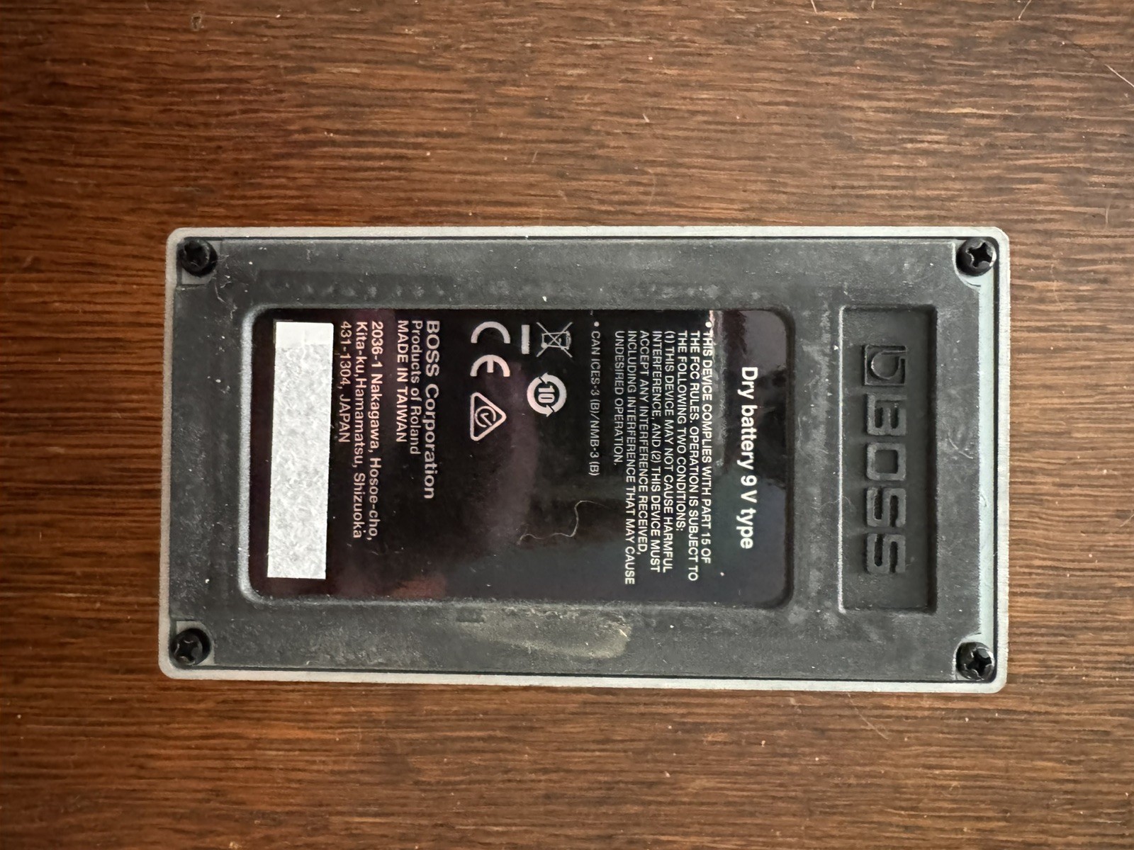 BOSS RV-6 Reverb Pedal