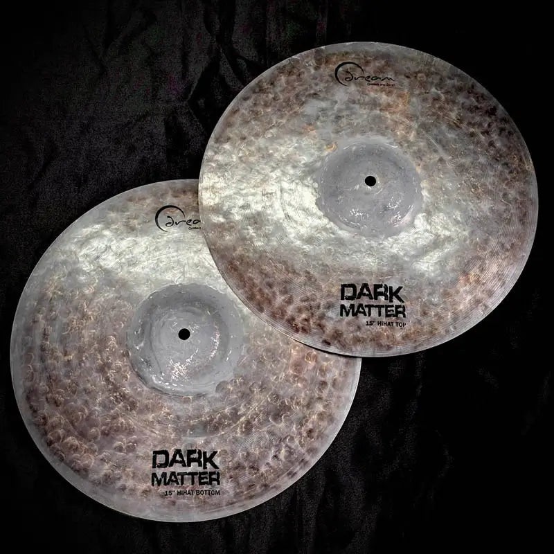 Dream Dark Matter Hi Hat Cymbals 15" DEMO MODEL