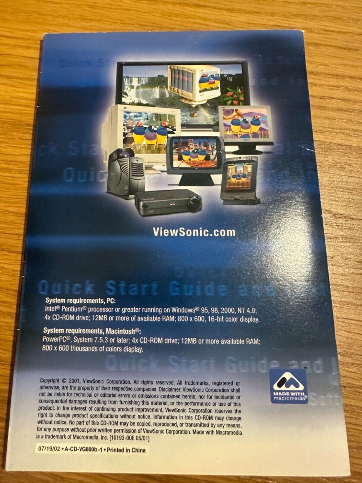 View Sonic Wizard PC Software