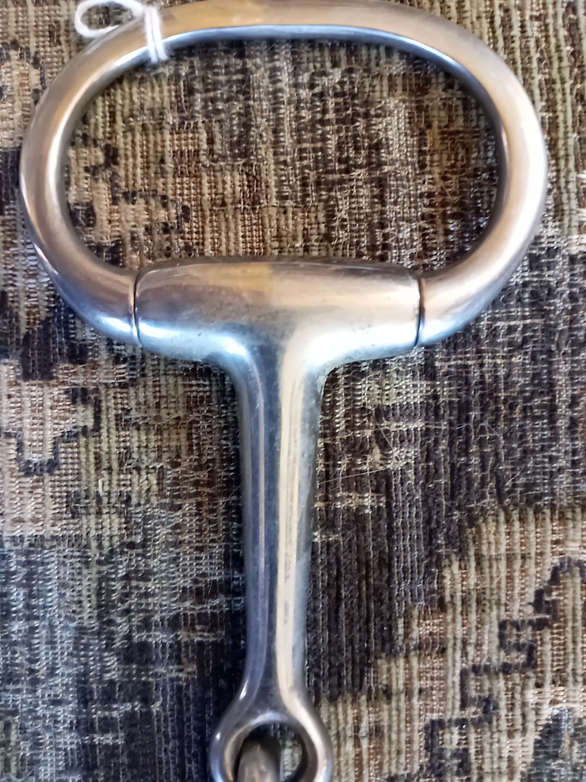 Eggbutt Snaffle Flat Ring 12mm