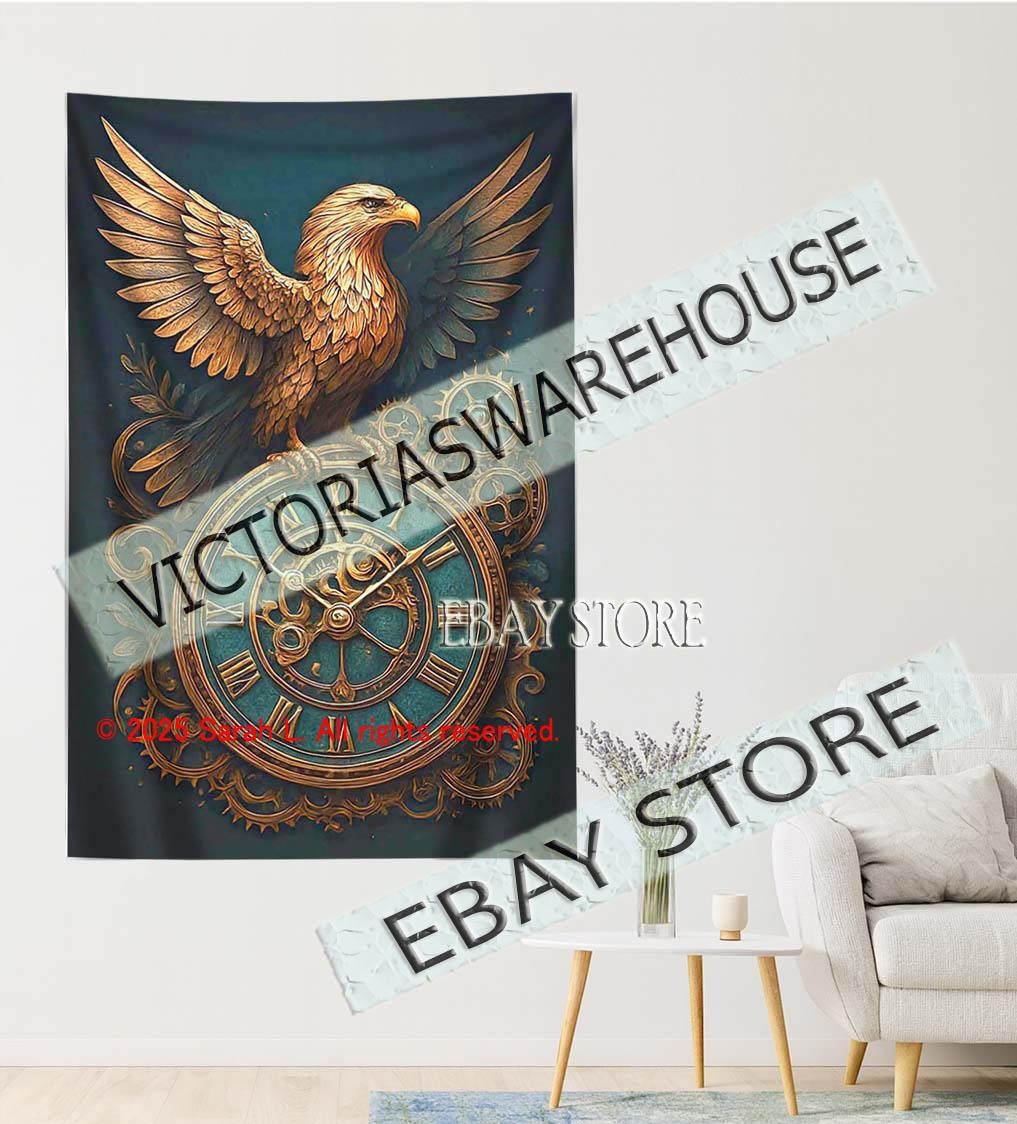 Wisdom Gear Tapestry Mythic Decor 59X82 in