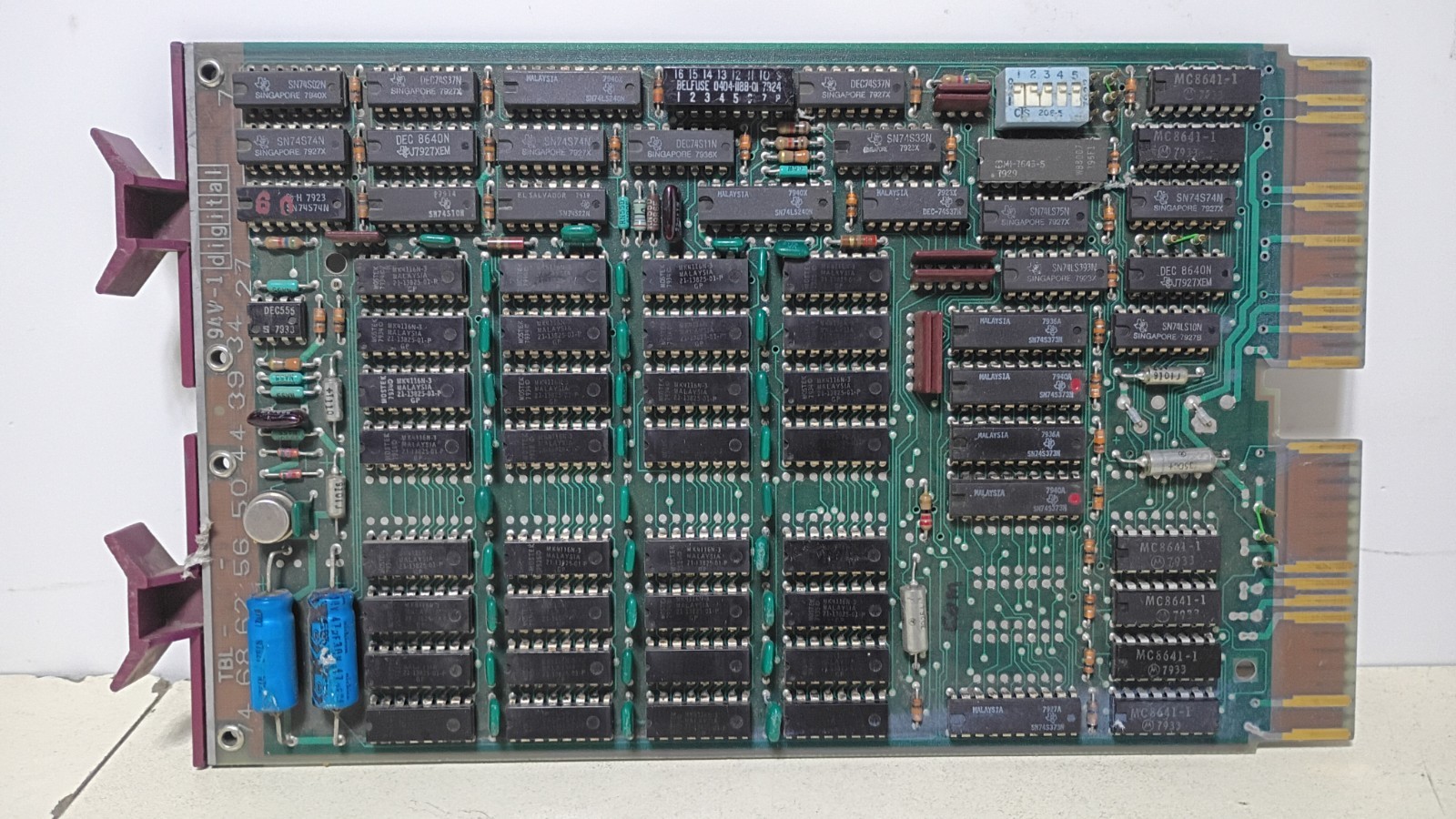 Two Vintage DEC Digital Boards M8186 & M8044DB & One Peritek VCH-Q