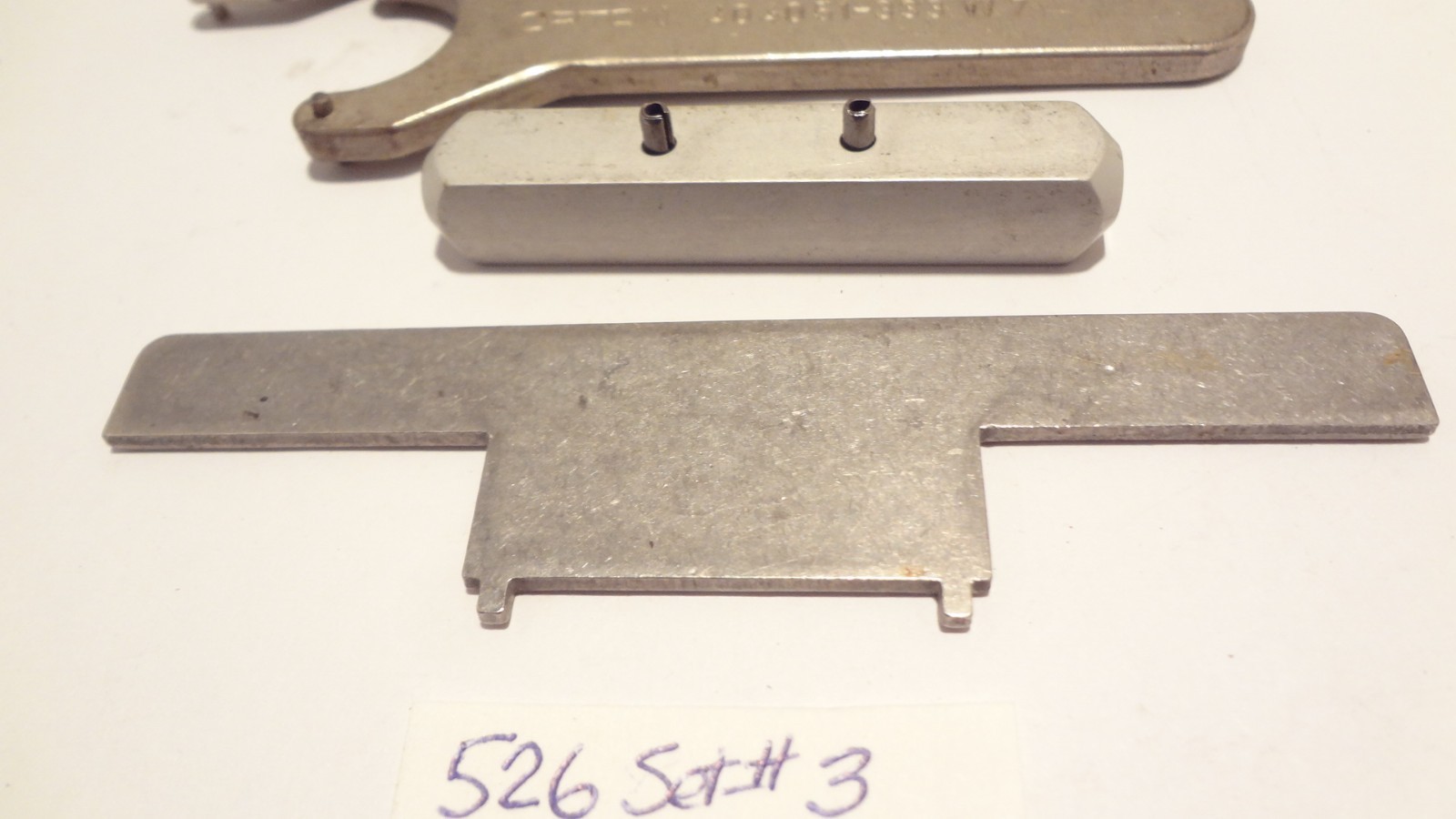 MICROSCOPE SERVICE TOOLS HOOK AND SLOTTED WRENCH SET#3
