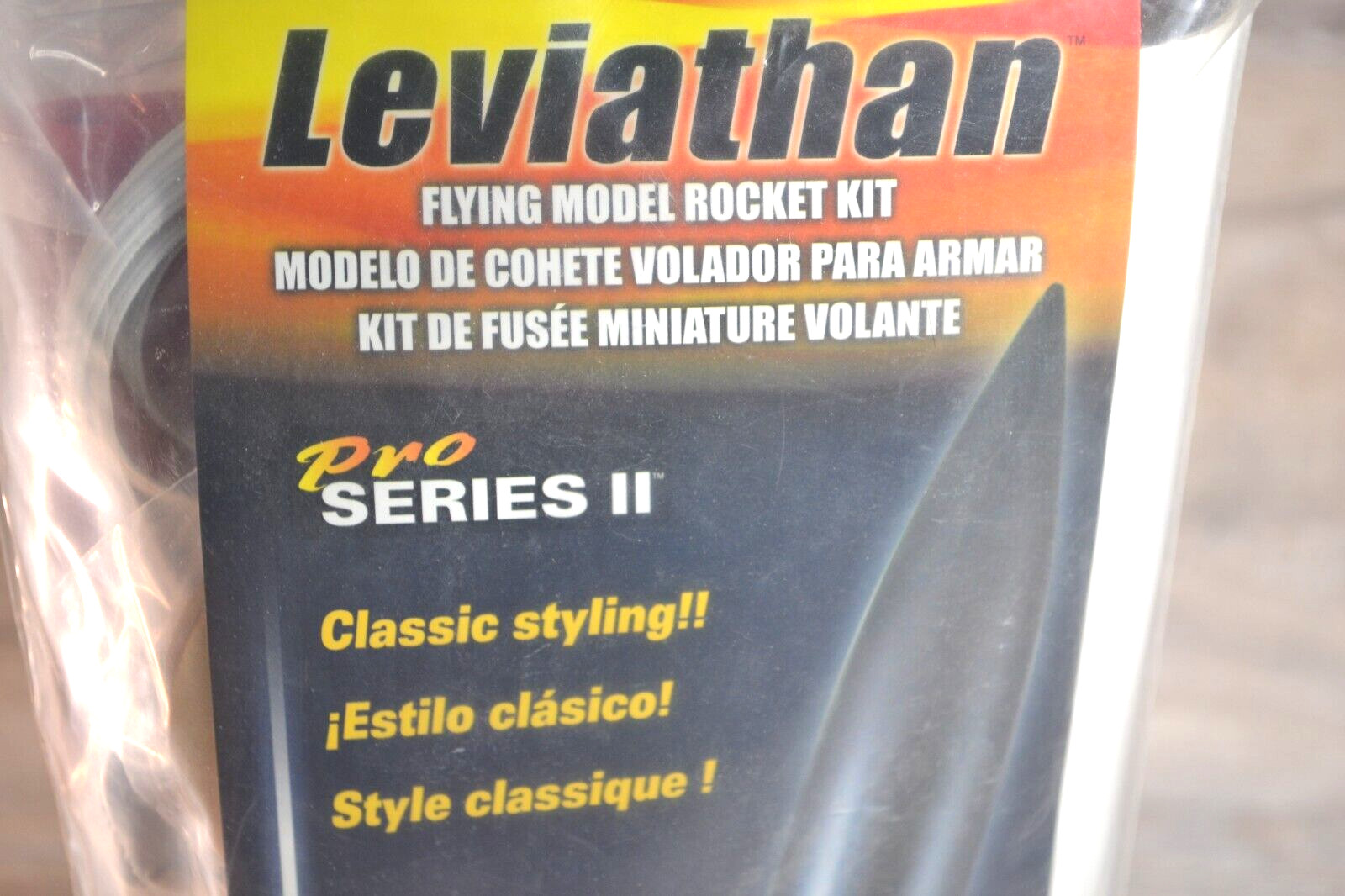 Original Estes Leviathan Pro Series 2 II Model Rocket New in Unopened Package