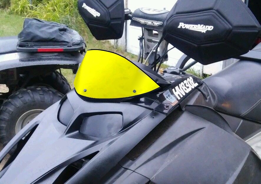 Low Yellow Windshield Fits Ski-Doo Rev ~ 213 Parts
