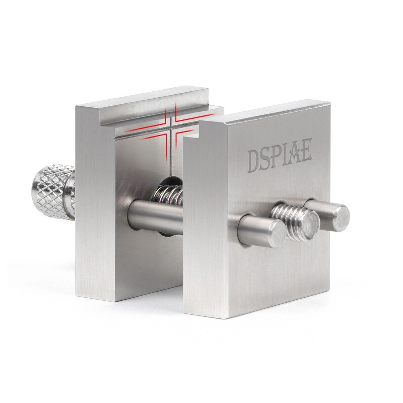 DSPIAE AT-MV Stainless Steel Precision Mini Vise for Model Tool SILVER