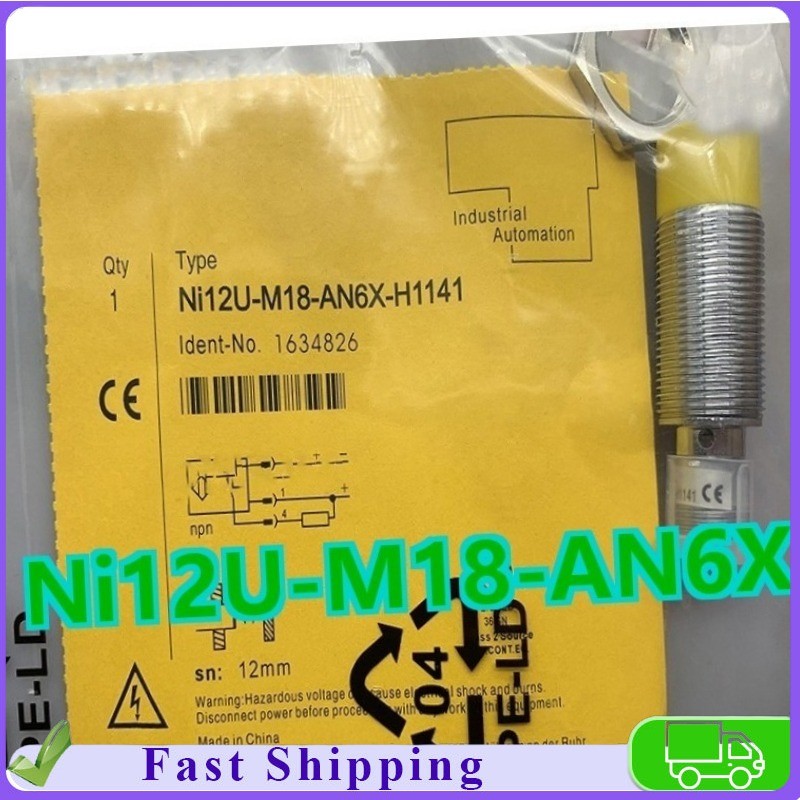 For TURCK NI12U-M18-AN6X-H1141 NI12U-M18-AP6X-H1141 Proximity Switch Sensor New