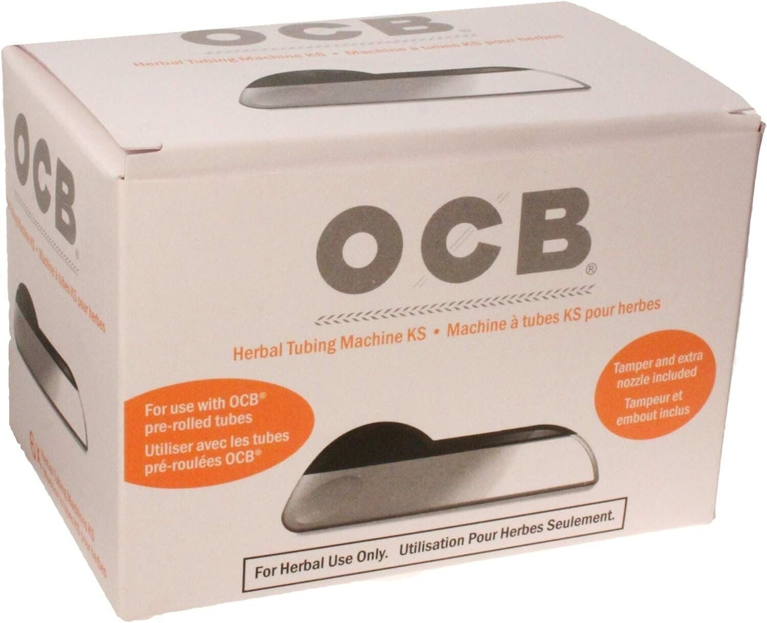 OCB Injector Tubing Machine Filter Cigarette Maker - King Size (6 Pack)