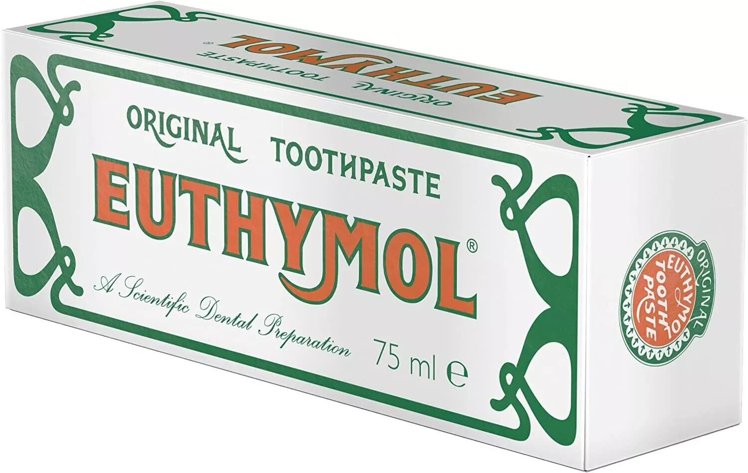 12 X Euthymol Original Toothpaste 75ml PACK OF 12