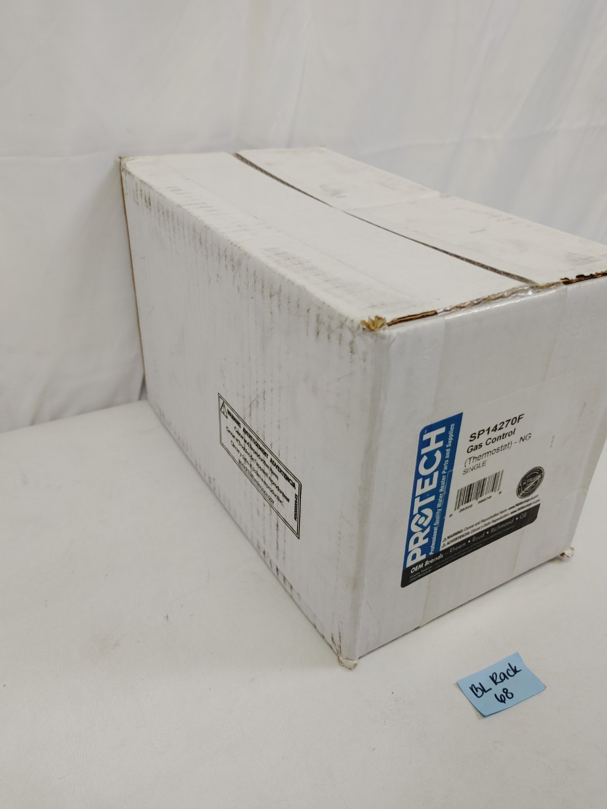 Protech SP14270F Gas control Valve Thermostat NEW/SEALED