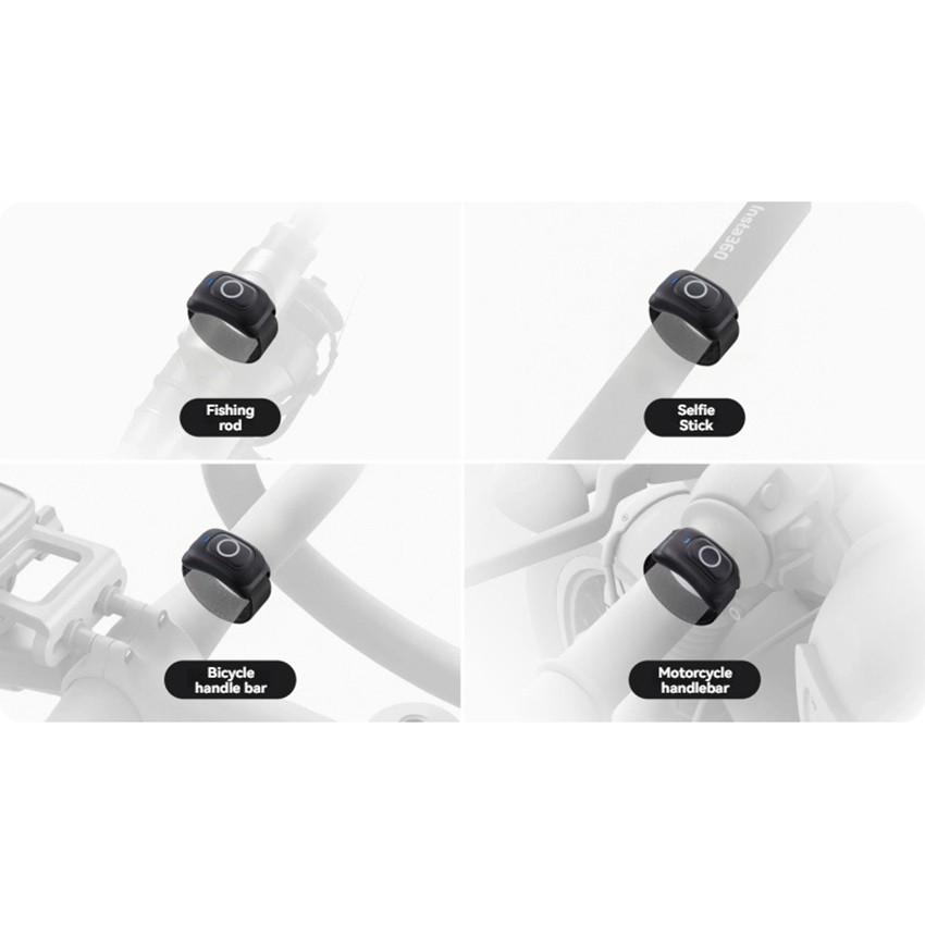 Remote Control Ring 20m Long-Range for Insta360/GO Ultra/X5/Ace Pro 2