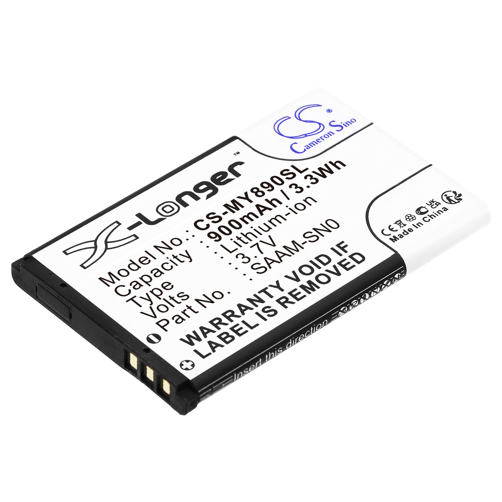 Battery for VEX VEX-228-2779 IQ Controller Sagem OT890 OT860 BL-4V Nokia BL-4C