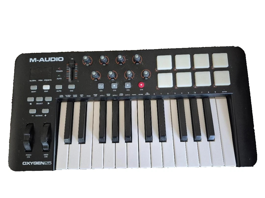 M-Audio OXYGEN25 MK IV USB MIDI Performance Keyboard Controller