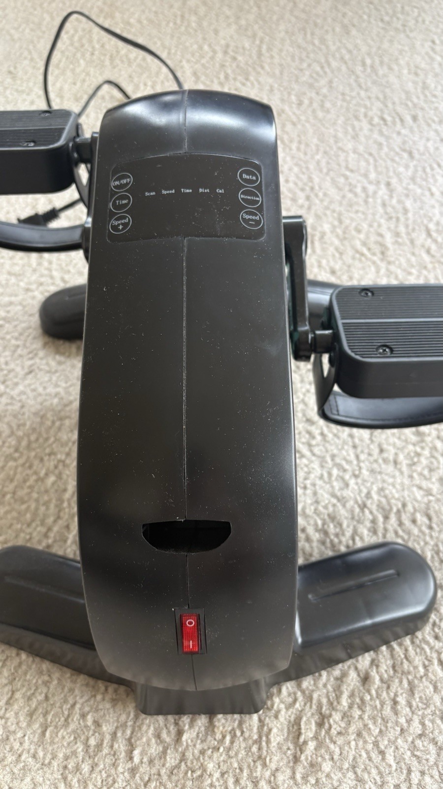 UPGO Mini Under Desk Bike ,Electric Exerciser Cycle, with Remote Control