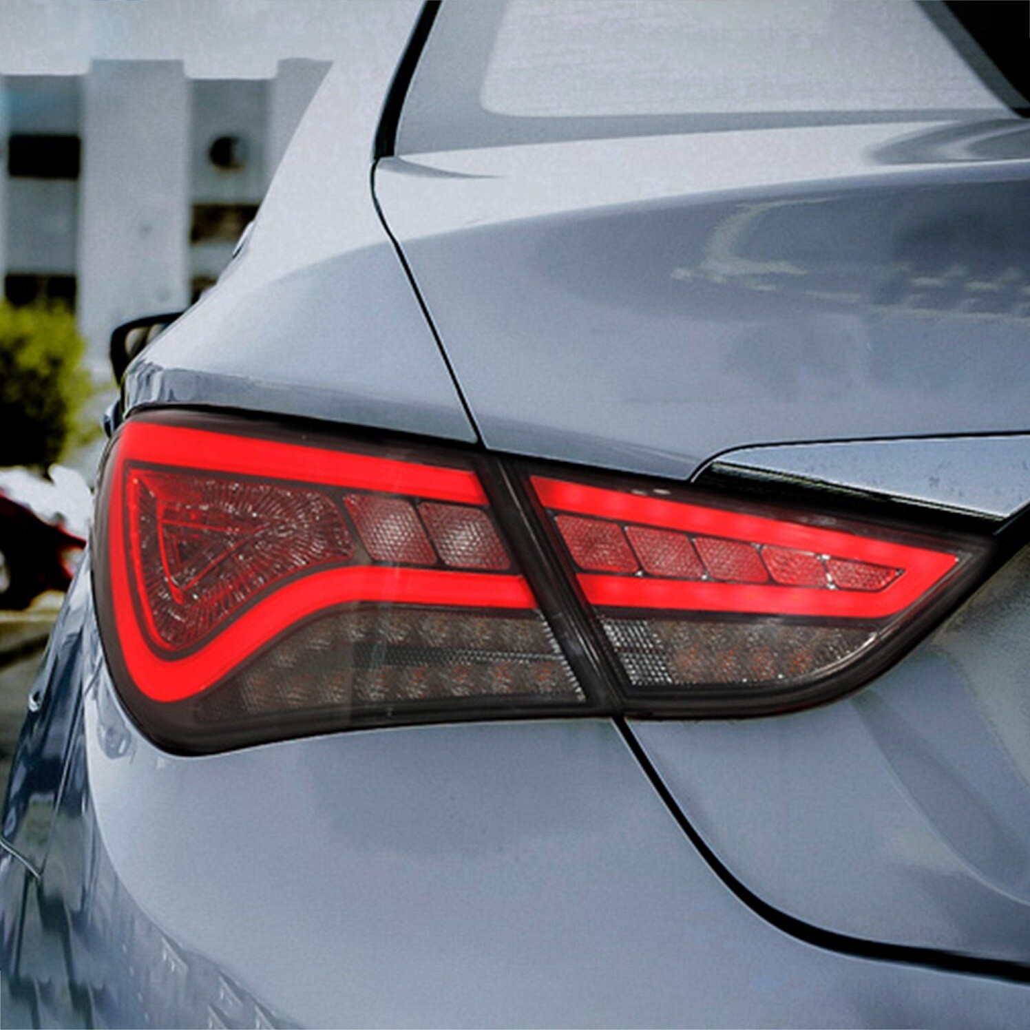 For 2011-2014 Hyundai Sonata VLAND Headlights+Tail Lights+LED Kits w/Sequential