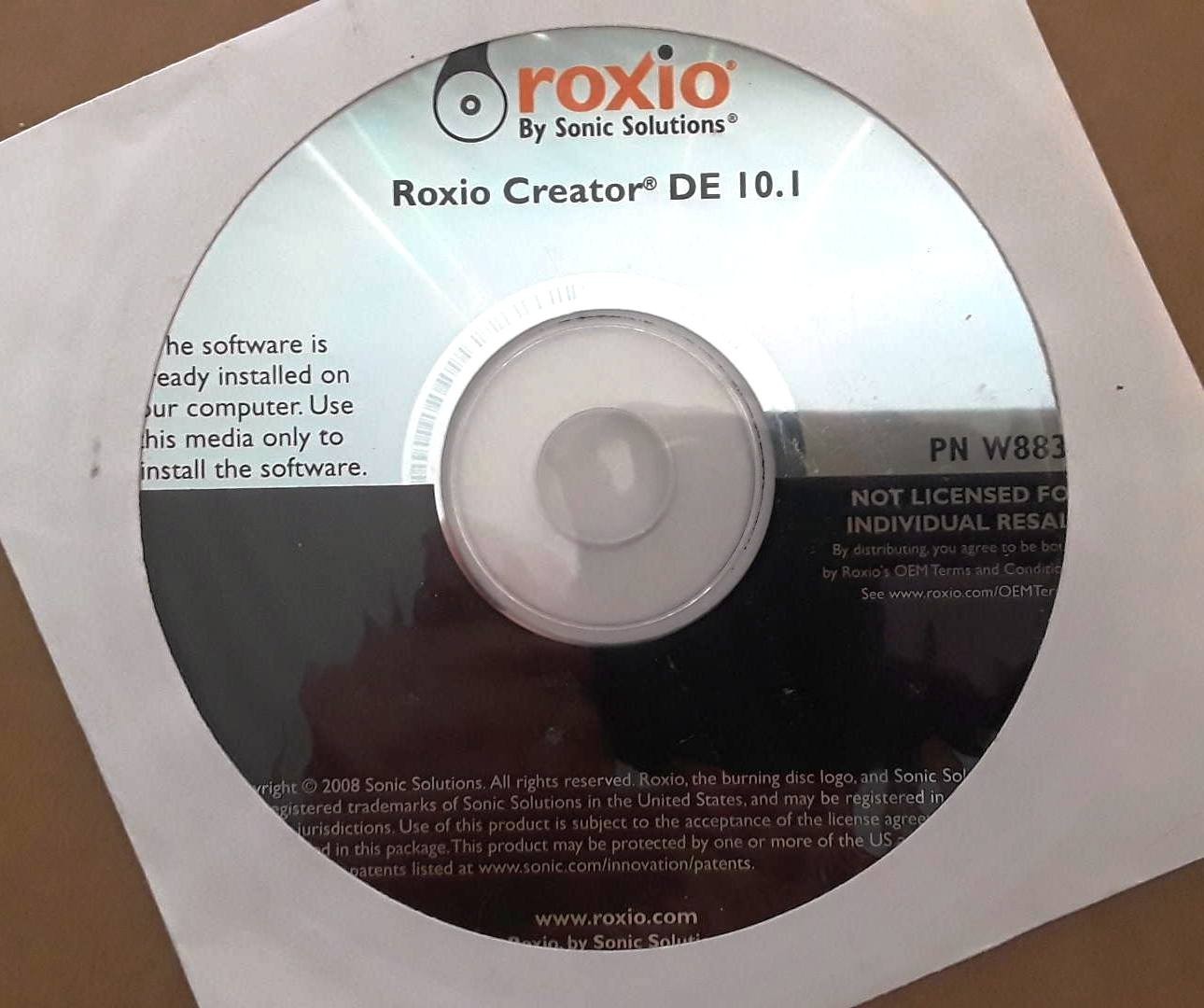 Roxio Creator 10.1 Full Version w/ License