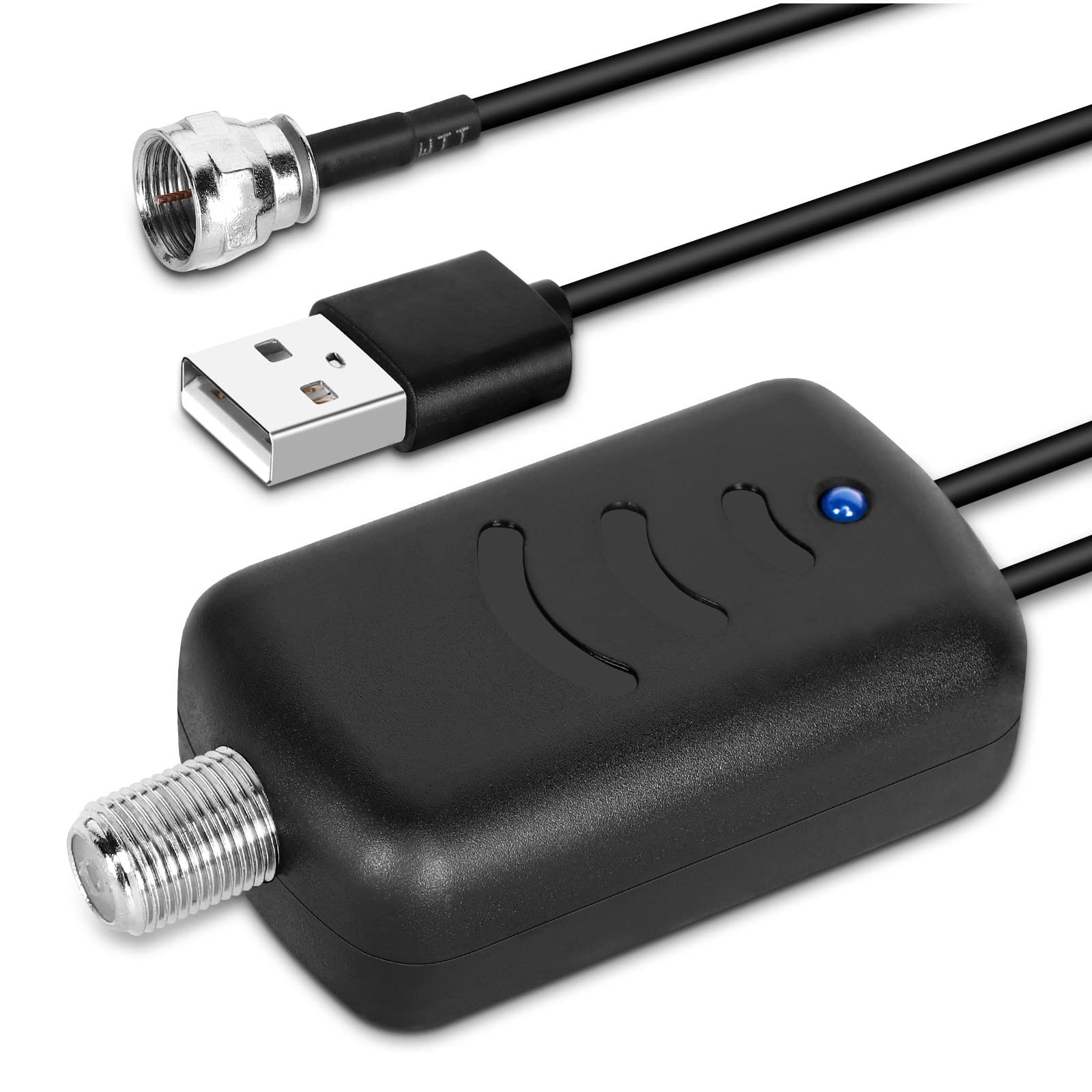 Indoor TV Antenna Amplifier Low Noise Antenna Signal Booster for HD TV Indoor