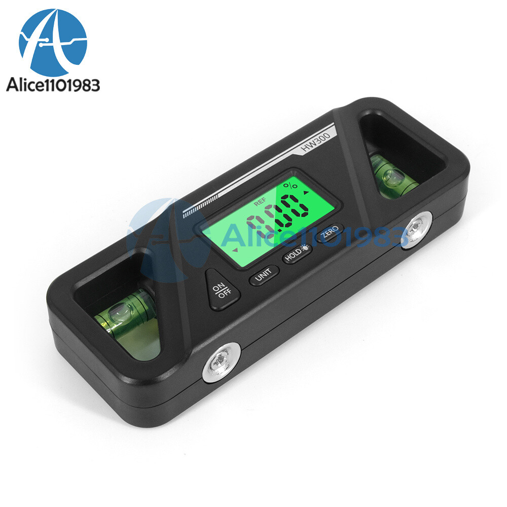 90° Degree LCD Digital Display Inclinometer Level Meter Protractor Angle Meter