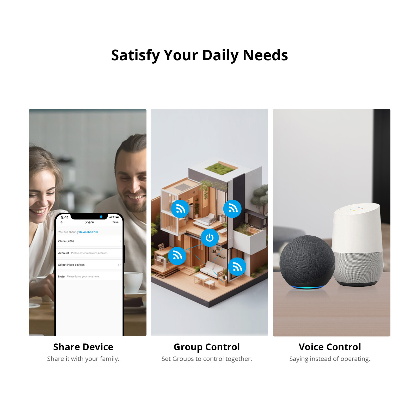 SONOFF BASICR4 DIY Switch WiFi Smart Light Switch ESP32 Chip eWeLink APP Control
