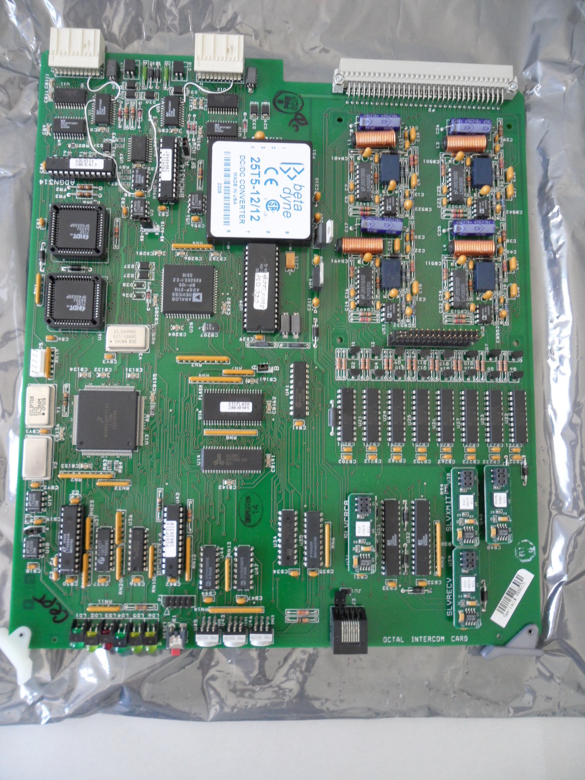 T5 Orbacom / IPC Octal Intercom Card A1709314-1