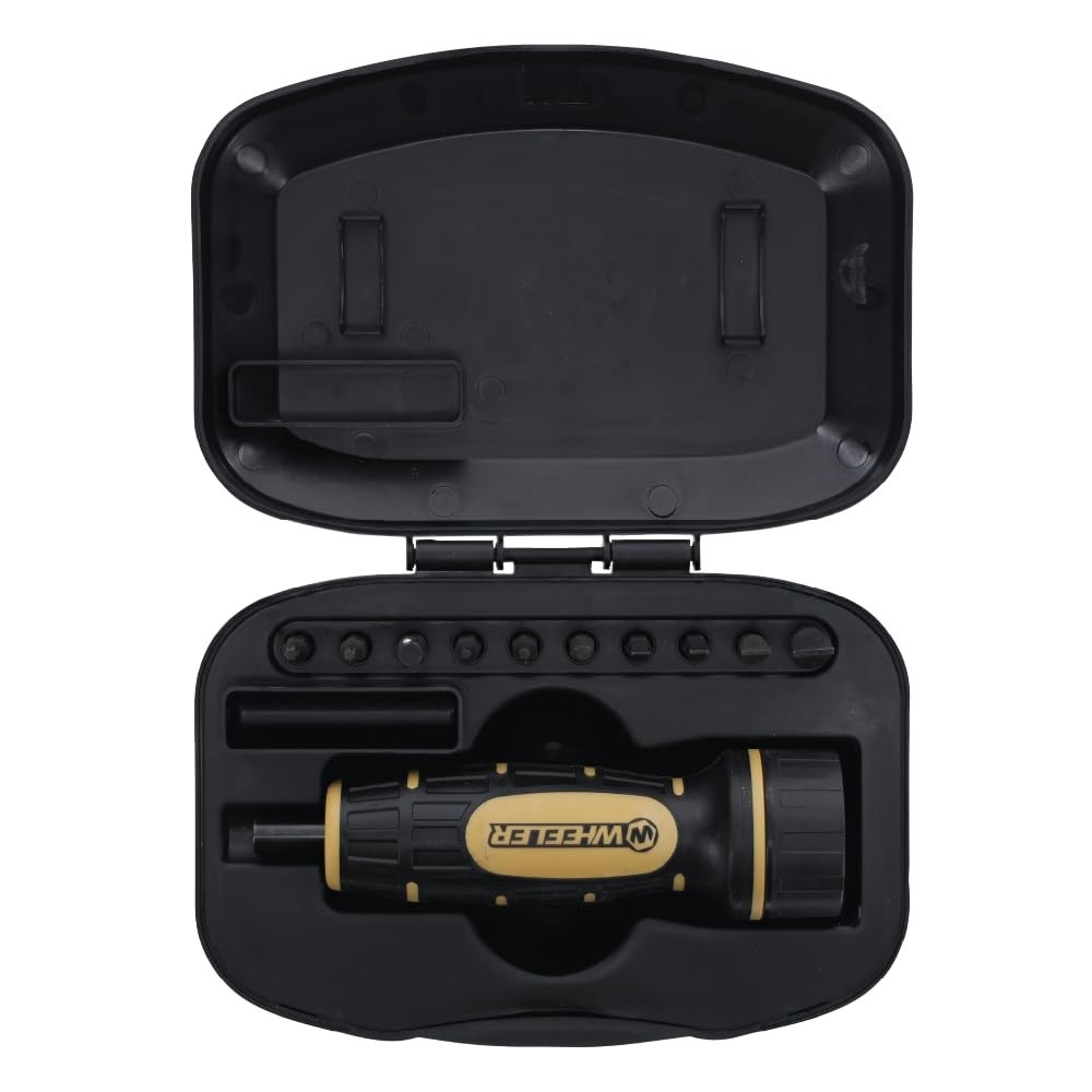 Manual Torque Wrench for Firearms - Inch/Pounds, Bits & Case for Scope Mounting