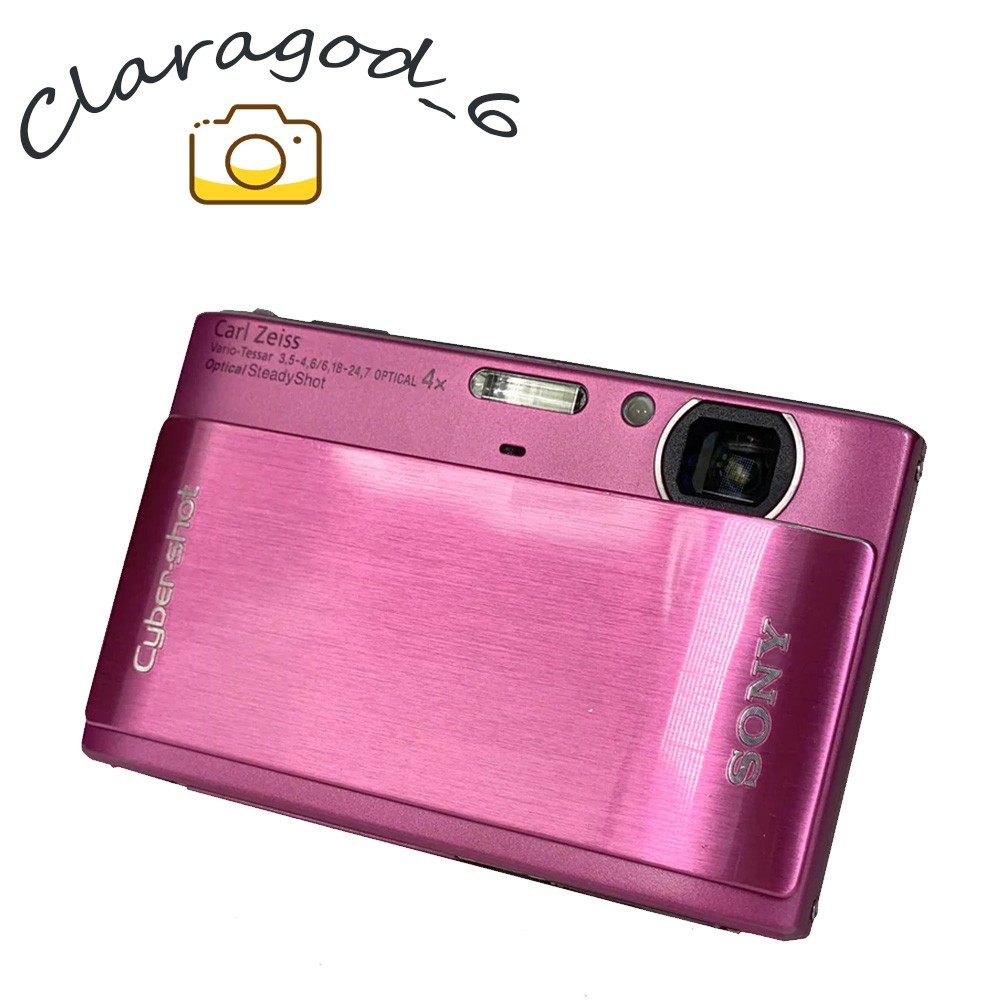 Sony Cyber ​​Shot DSC-TX1 Digital Camera 10.2MP 4x Optical Zoom - Pink