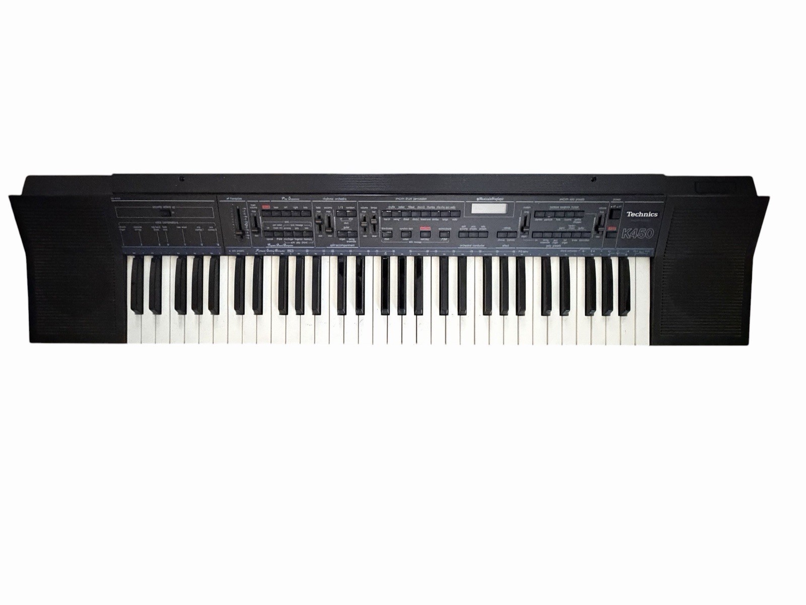 🌟TECHNICS SX-K450 PCM ELECTRONIC KEYBOARD MIDI SYNTHESIZER🌟