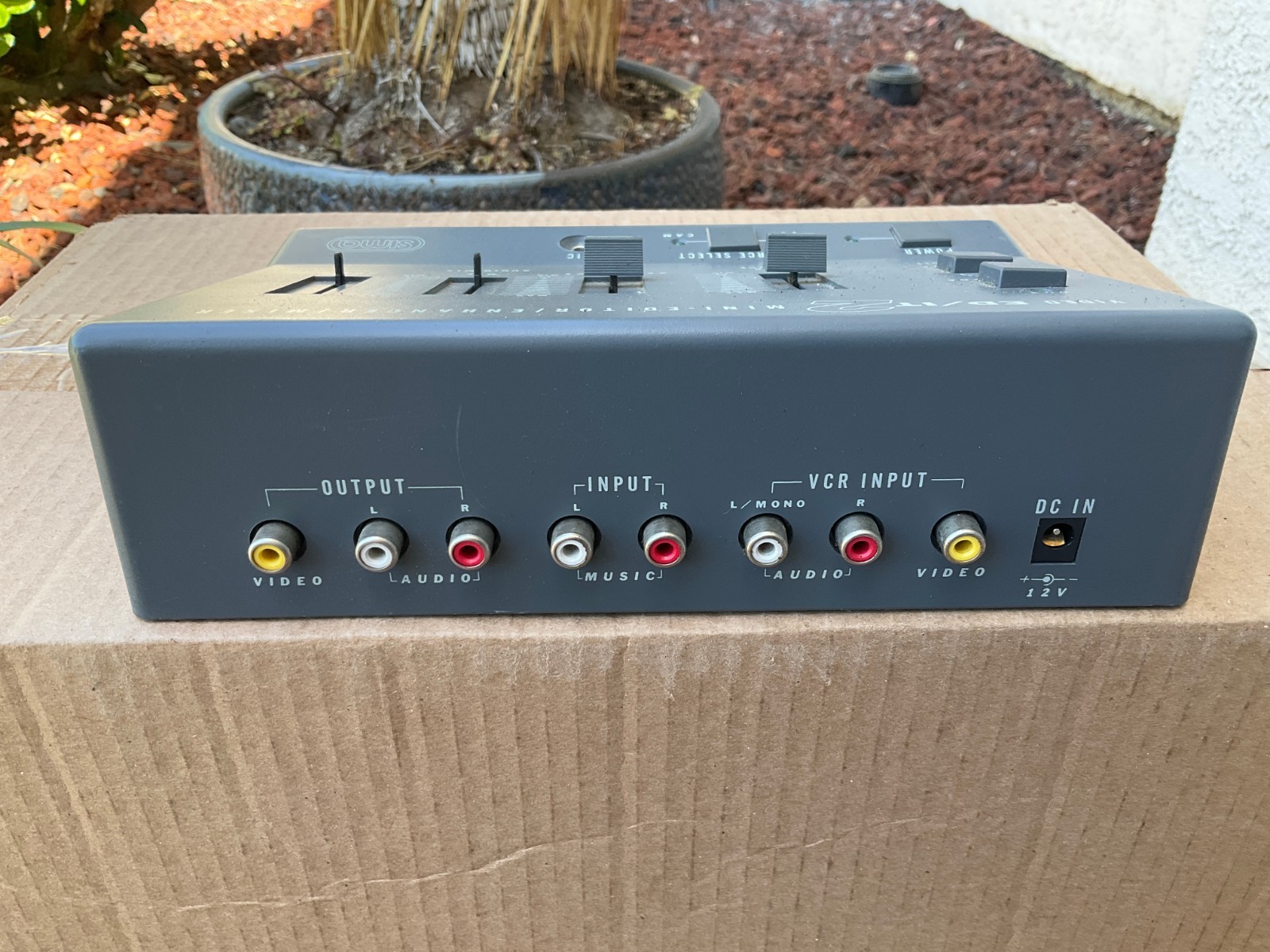 Vintage Pro Ed/it 2 Video Processing Center Powers Up Untested