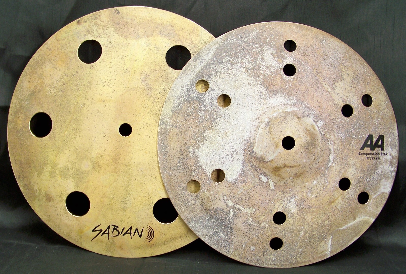Sabian AA 10” Compression Stax/Limited Edition/Brand New-Warranty/Model # 210CSN