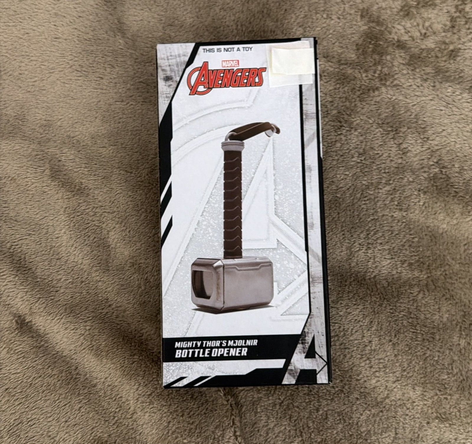 Authentic Marvel Avengers - Mighty Thor's Hammer (Mjolnir) Bottle Opener - NEW