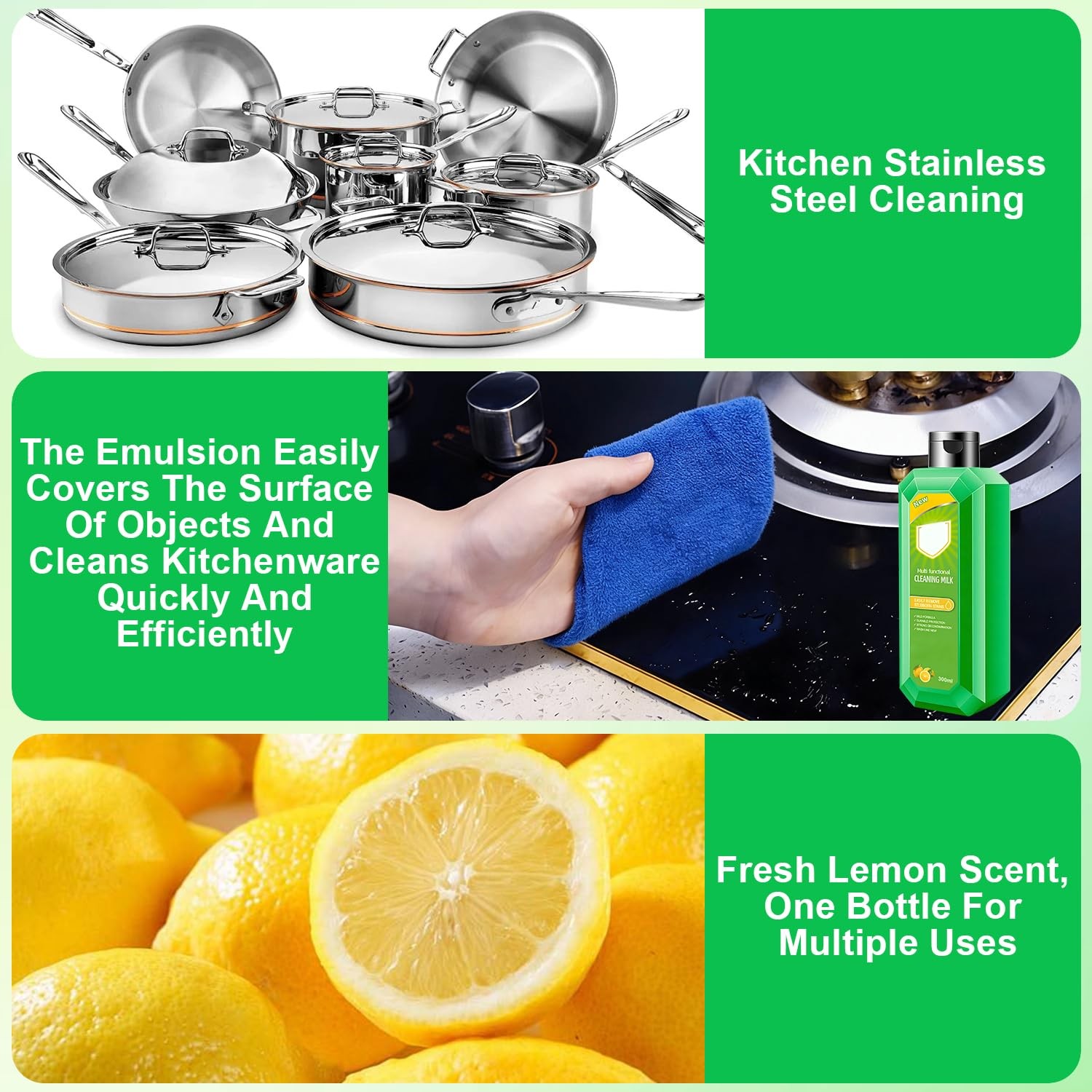 Cleaning Milk House Cleaner, Powerful Multifunctional Concentrated Cleansing ...