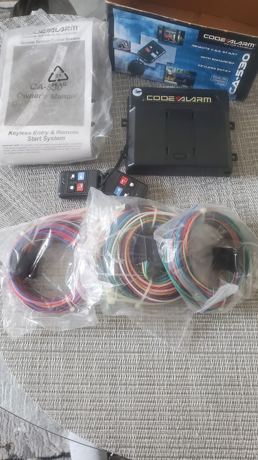 CA-530 Code Alarm Remote Car Start w/enhanced keyless entry