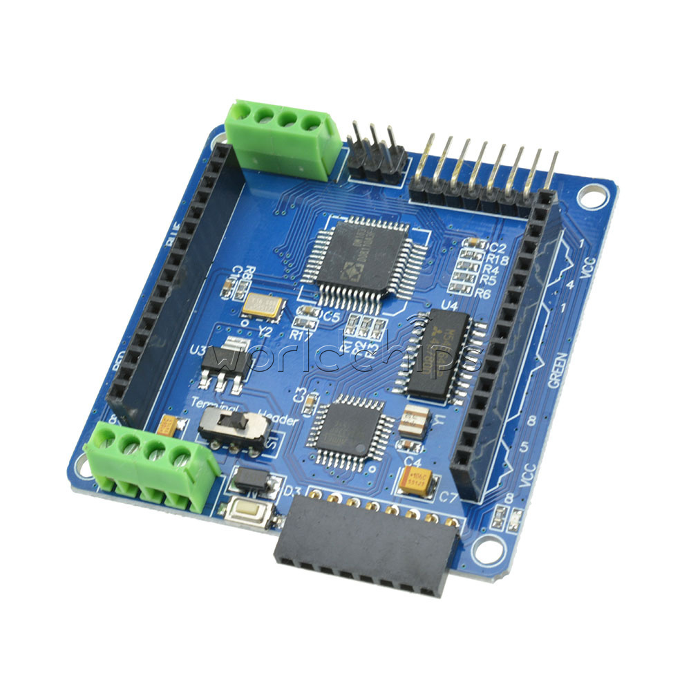 Full color Rainbow Matrix RGB LED Driver shield For Arduino Colorduino V2.0 NEW