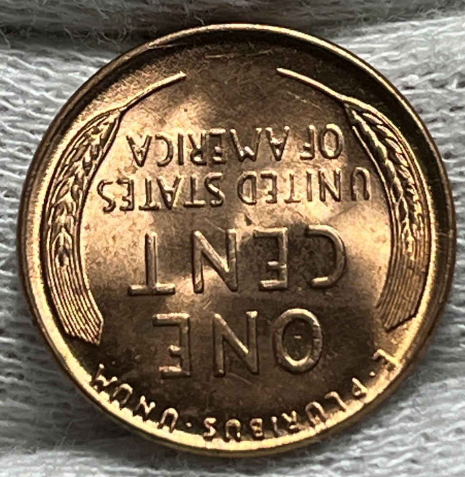 1951 Lincoln Wheat Penny Errors Die Clash Uncirculated
