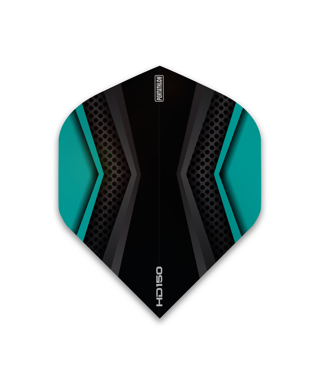 Pentathlon HD150 Black Standard Dart Flights