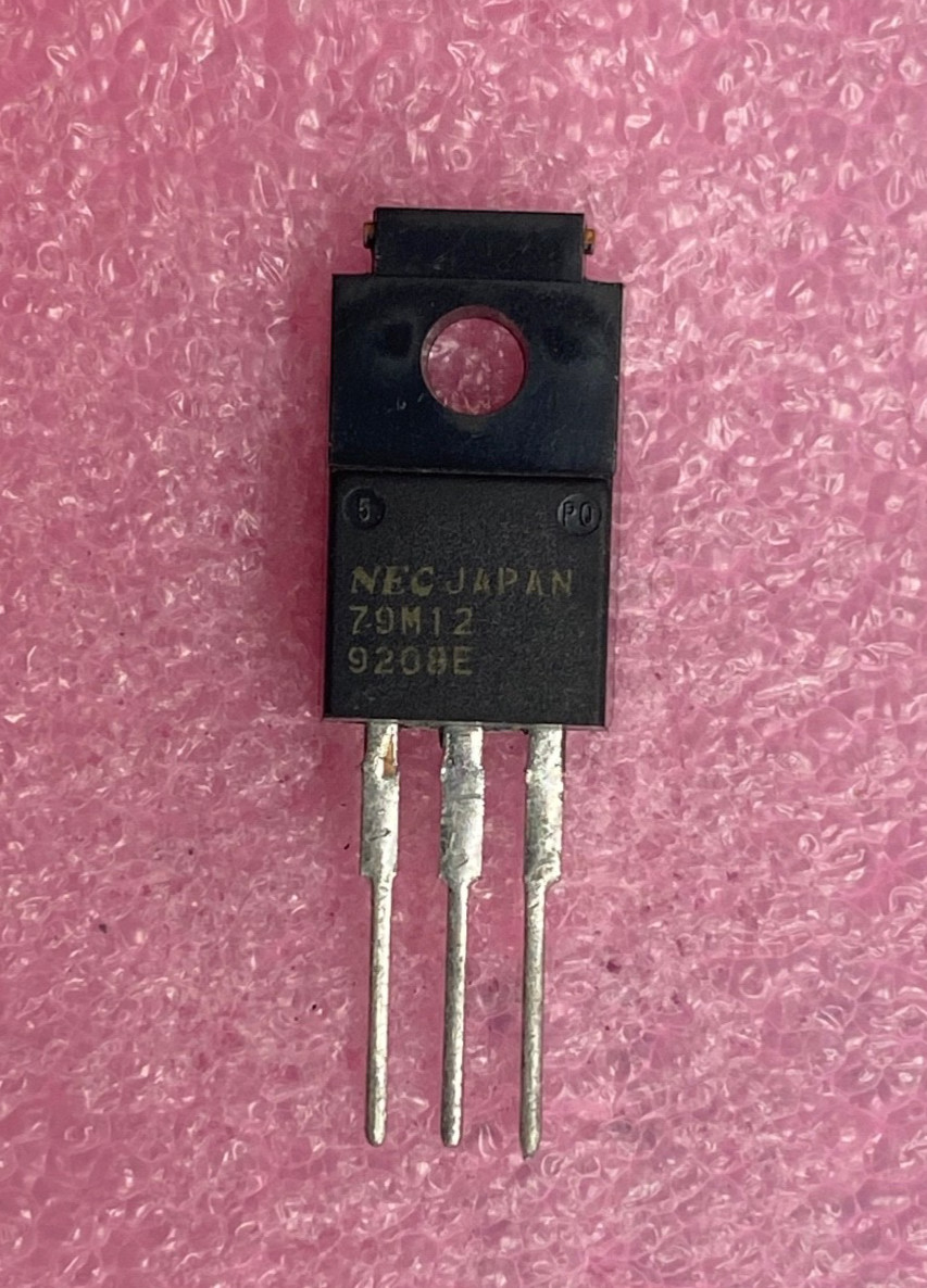 NEC 79M12 voltage regulator negative 12VDC  Integrated Circuit 220CP-3