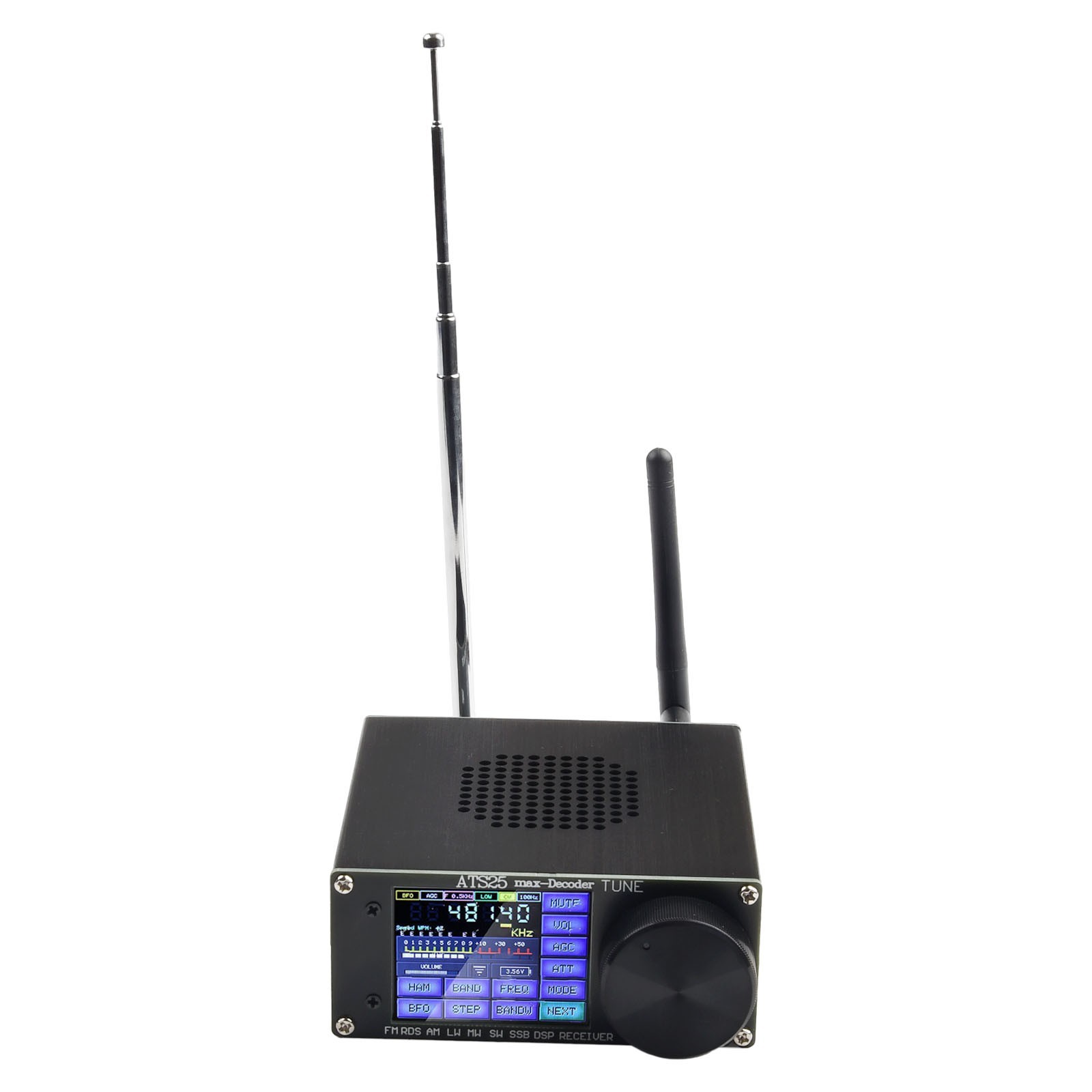 ATS25maxDecoder Si4732A10 FullBand Receiver with CW RTTY FT8 FT4 Support