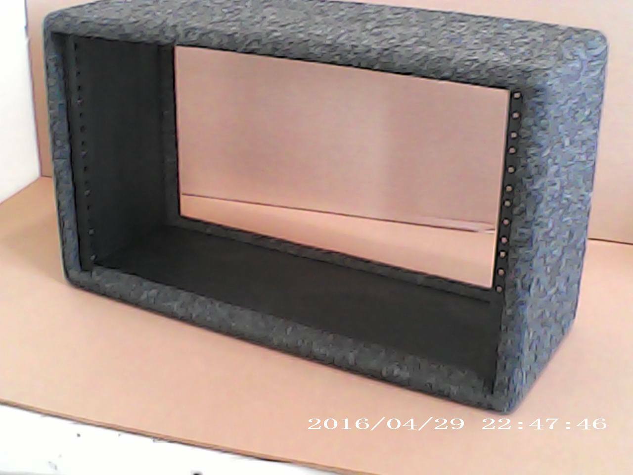 Pearson 6 space simple rack Grey..... super short, only 8" deep !