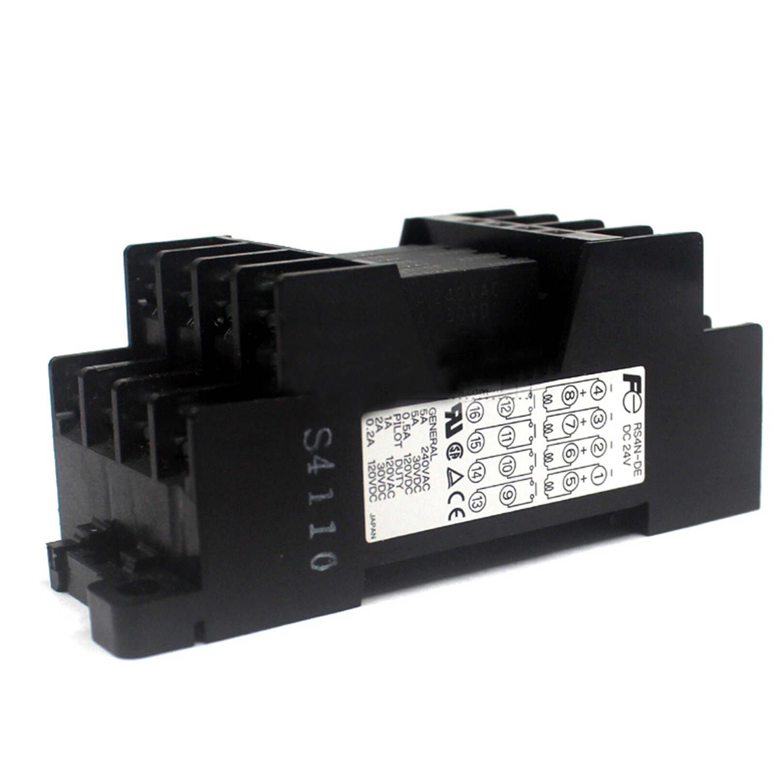 FUJI RS4N-DE Terminal Relay Module Solid State Relay