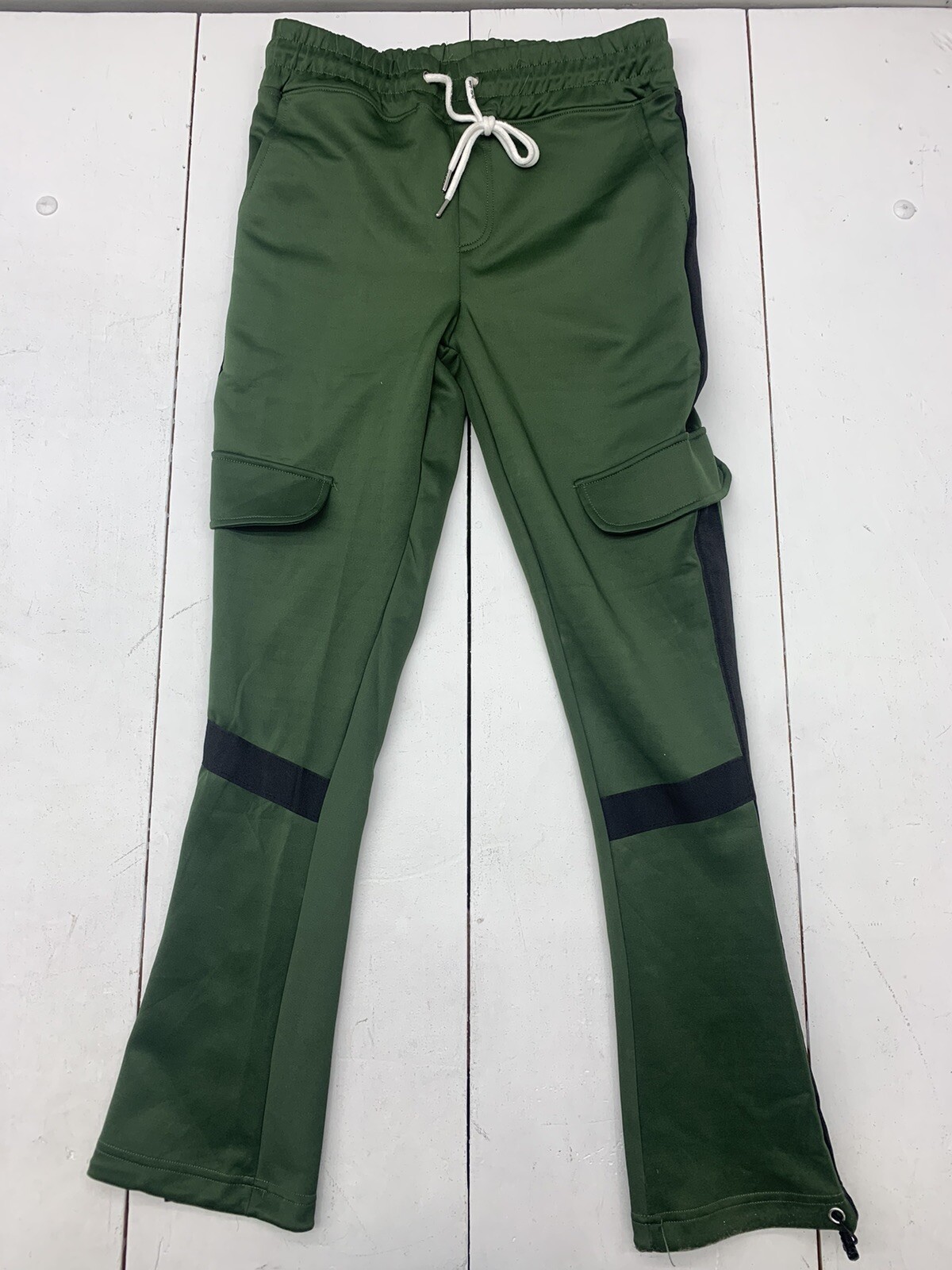 Motive Mens Green Track Pants Size Medium