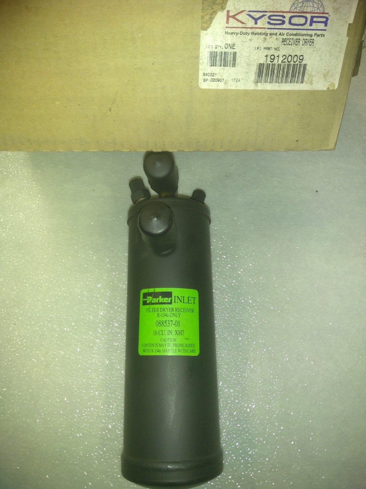 Kysor Receiver Drier For Freightliner Trucks Part# 1912009